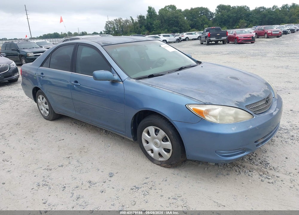 2002 TOYOTA CAMRY LE VIN: 4T1BE32K22U573578