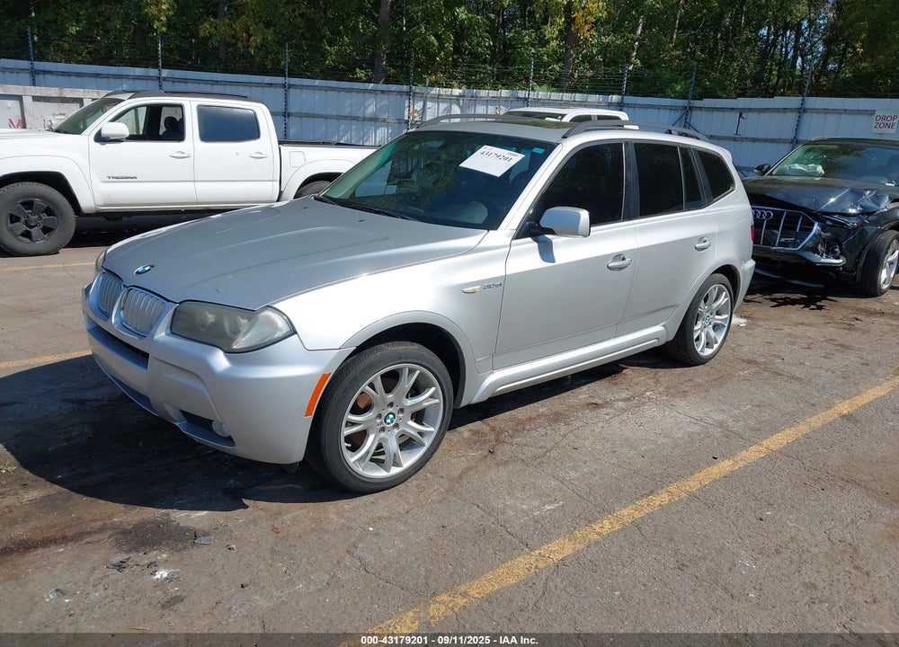 2008 BMW X3 3.0SI VIN: WBXPC93478WJ03551