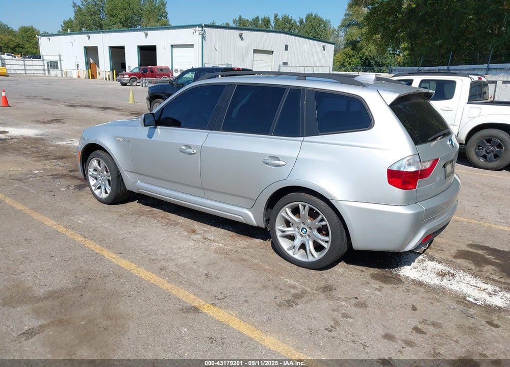 2008 BMW X3 3.0SI VIN: WBXPC93478WJ03551