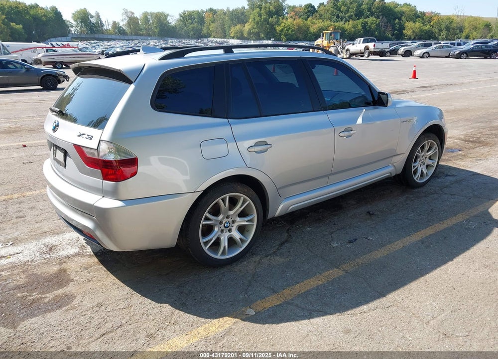 2008 BMW X3 3.0SI VIN: WBXPC93478WJ03551