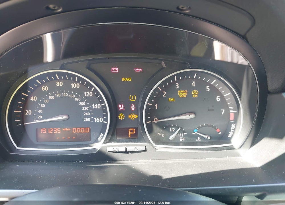2008 BMW X3 3.0SI VIN: WBXPC93478WJ03551