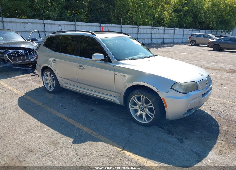 2008 BMW X3 3.0SI VIN: WBXPC93478WJ03551