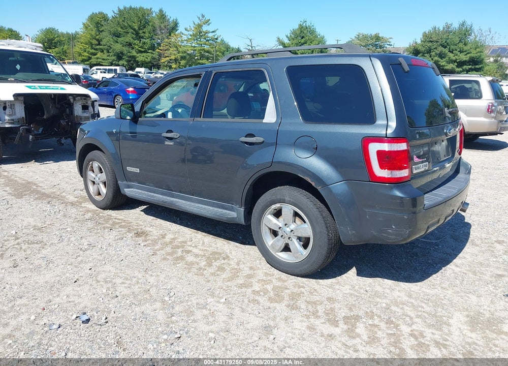2008 FORD ESCAPE VIN: 1FMCU93178KA91273