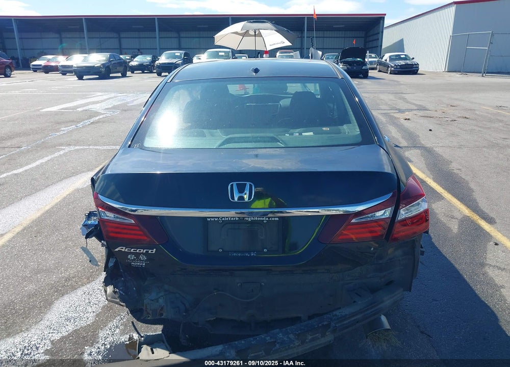 2016 HONDA ACCORD VIN: 1HGCR2F81GA176640