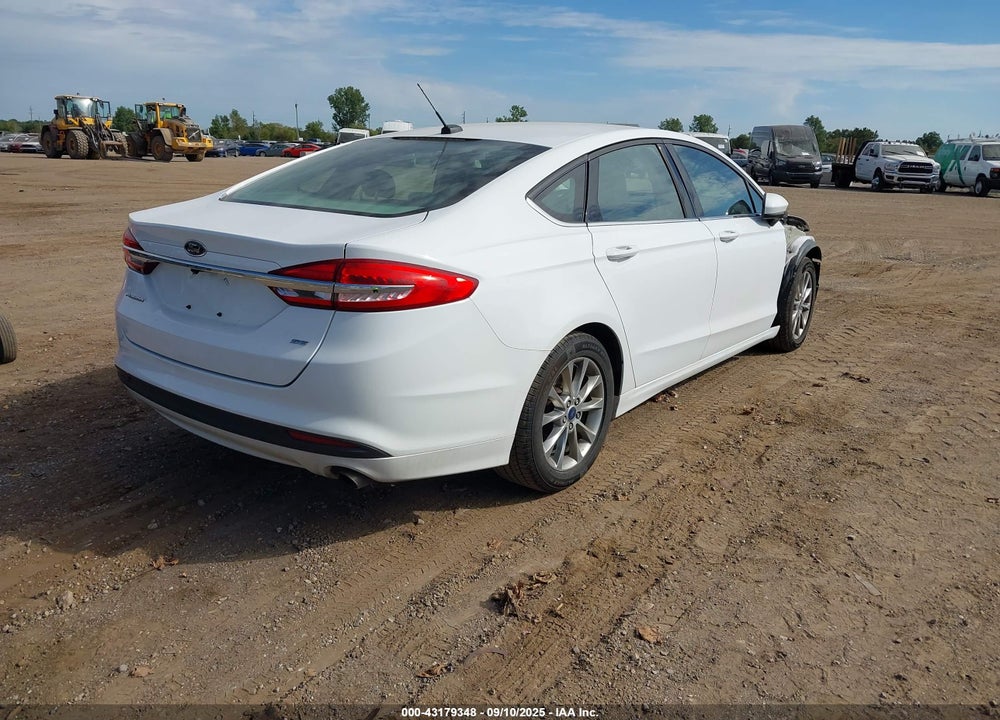 2017 FORD FUSION SE VIN: 3FA6P0H73HR145249