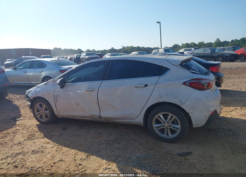2017 CHEVROLET CRUZE LT AUTO VIN: 3G1BE6SM8HS596551