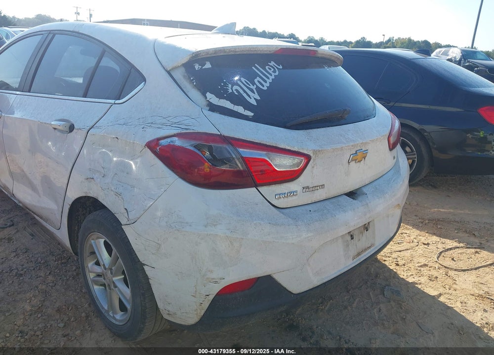 2017 CHEVROLET CRUZE LT AUTO VIN: 3G1BE6SM8HS596551