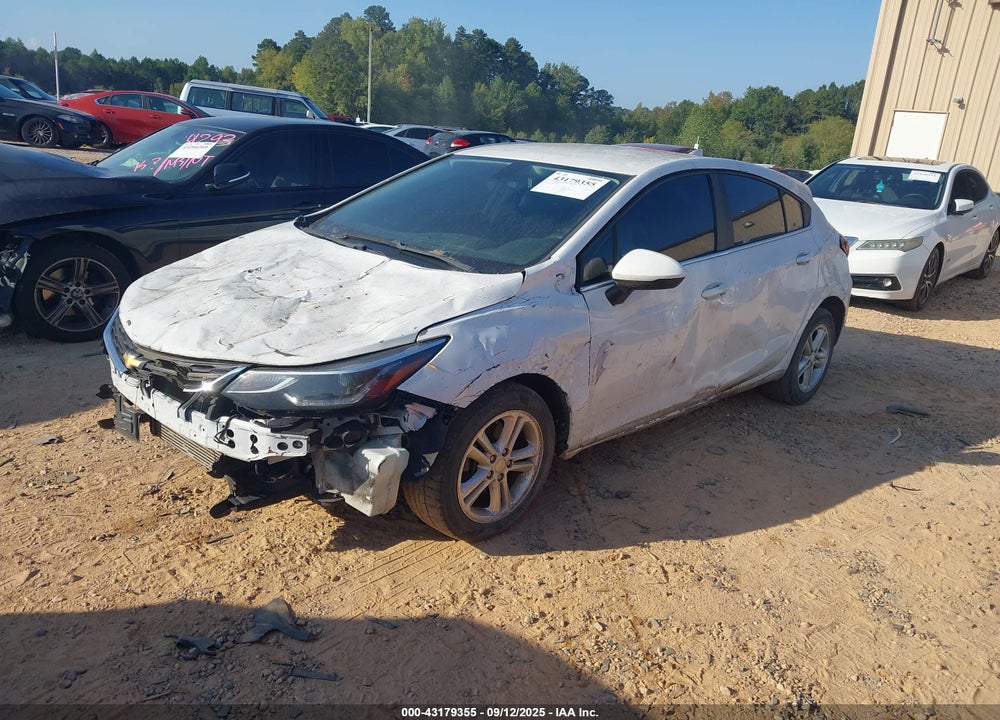 2017 CHEVROLET CRUZE LT AUTO VIN: 3G1BE6SM8HS596551