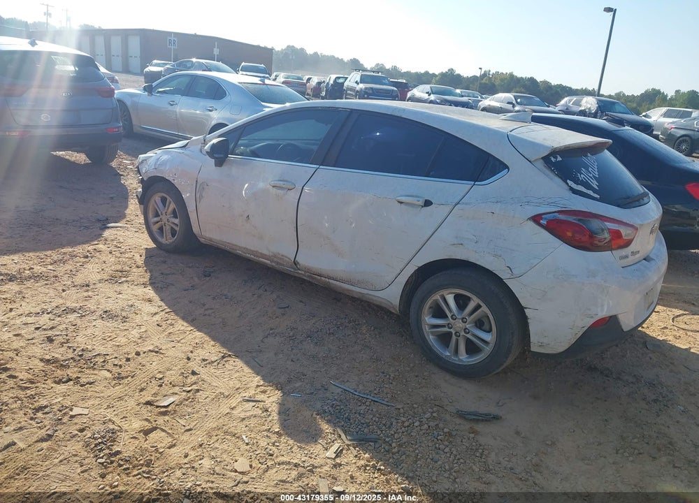 2017 CHEVROLET CRUZE LT AUTO VIN: 3G1BE6SM8HS596551