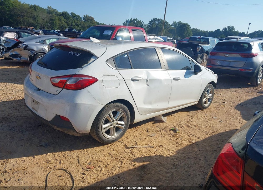 2017 CHEVROLET CRUZE LT AUTO VIN: 3G1BE6SM8HS596551
