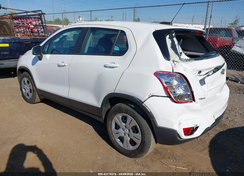 2018 CHEVROLET TRAX VIN: 3GNCJKSB4JL270042