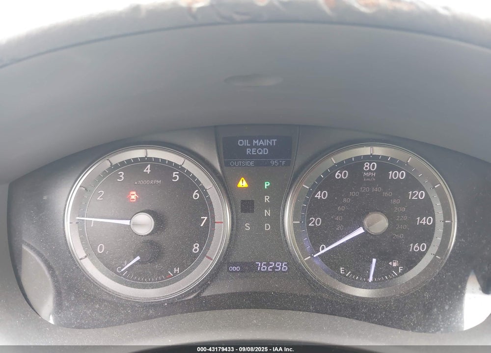 2012 LEXUS ES 350 VIN: JTHBK1EG4C2491064