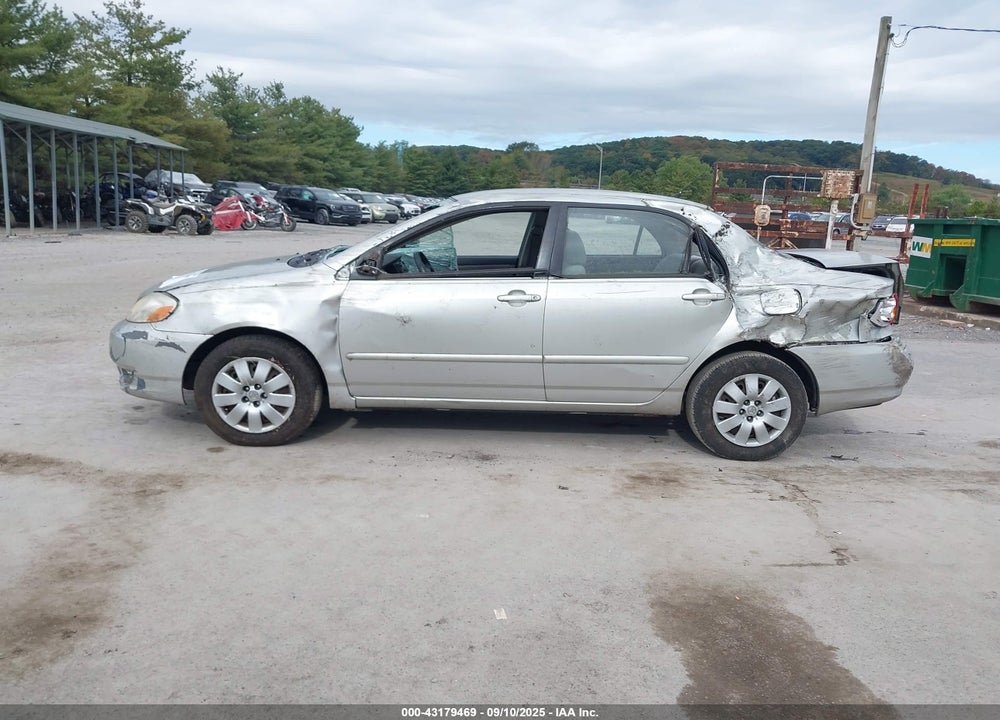2003 TOYOTA COROLLA LE VIN: 2T1BR32E83C012027