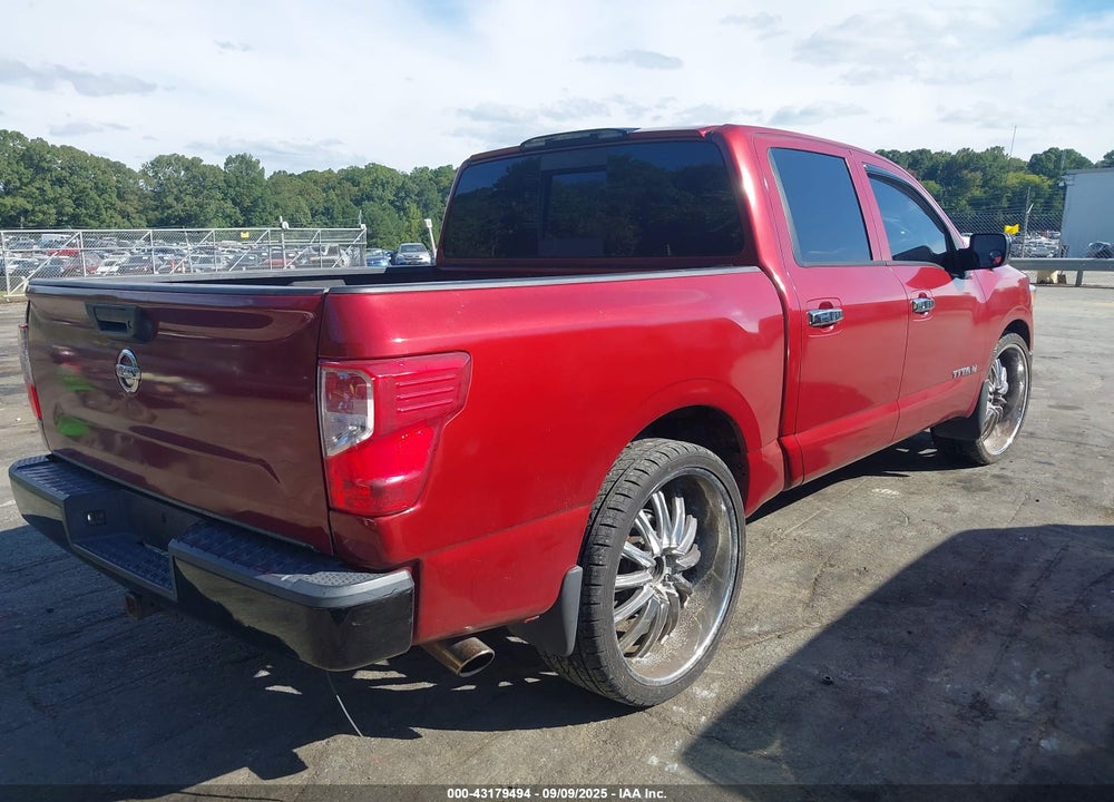 2017 NISSAN TITAN VIN: 1N6AA1EKXHN503063