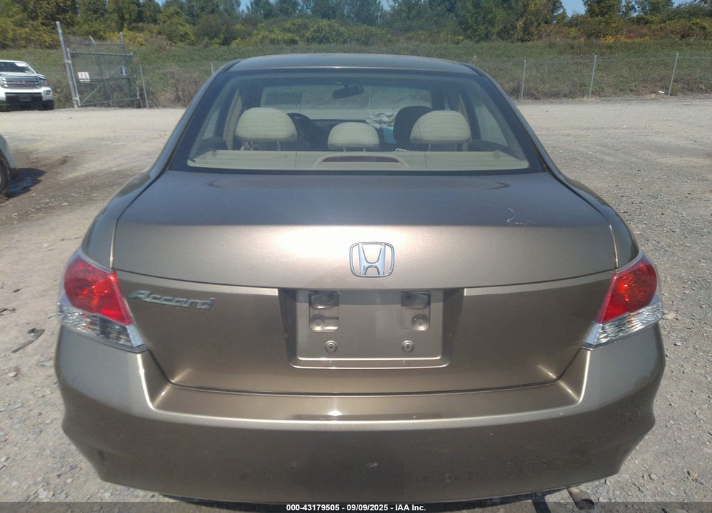2009 HONDA ACCORD VIN: 1HGCP26749A007891