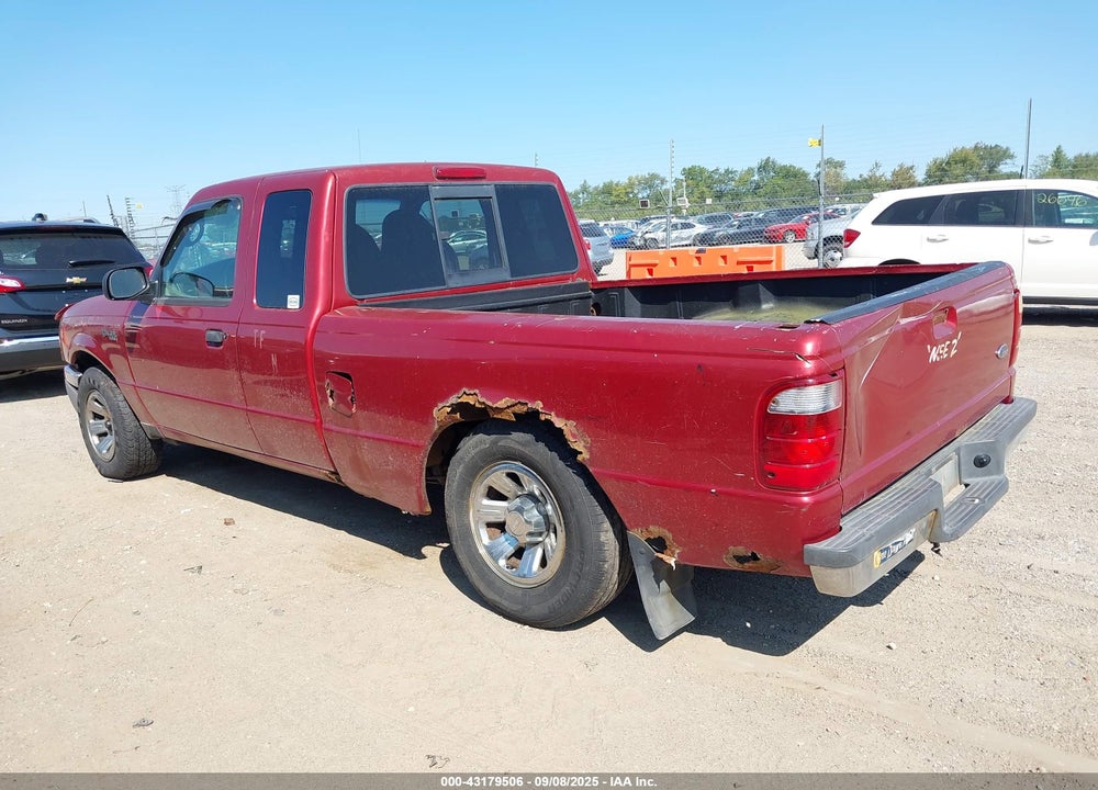 2003 FORD RANGER XLT VIN: 1FTYR44E93PA85776
