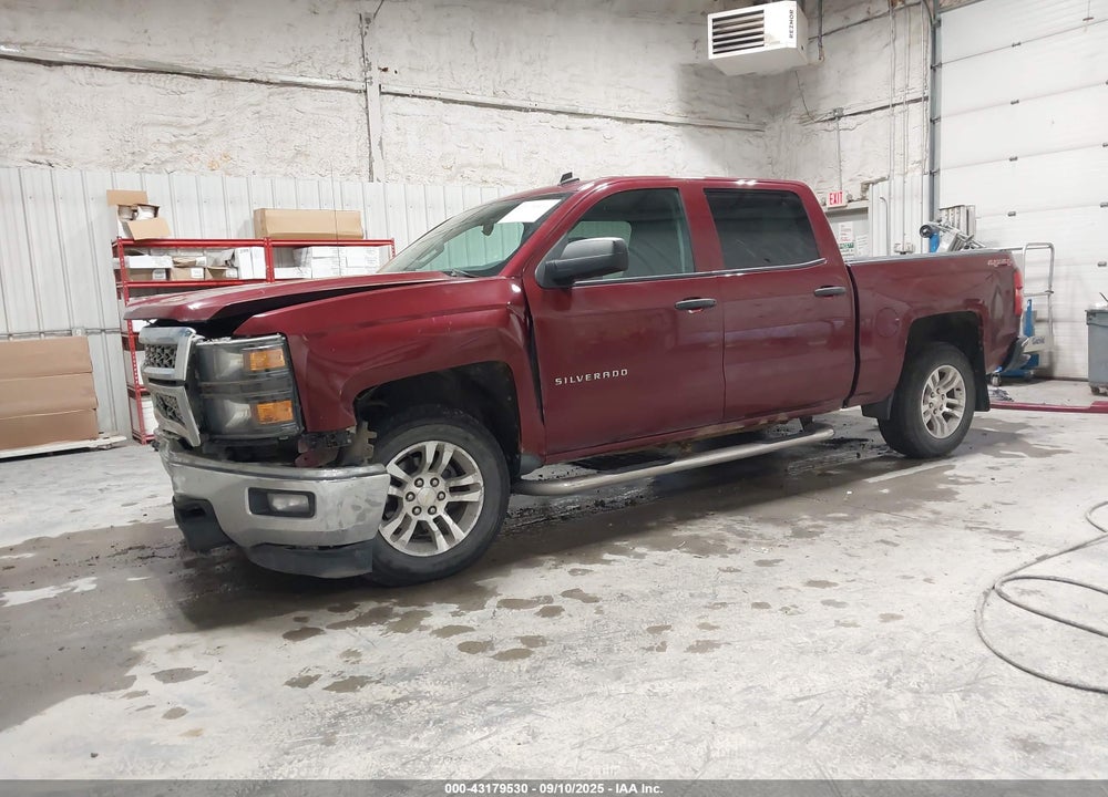 2014 CHEVROLET SILVERADO 1500 VIN: 3GCUKREC9EG524124