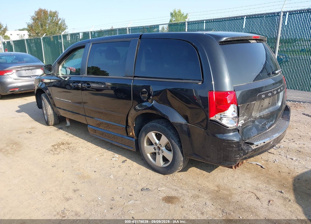 2013 DODGE GRAND CARAVAN VIN: 2C4RDGBG3DR648250