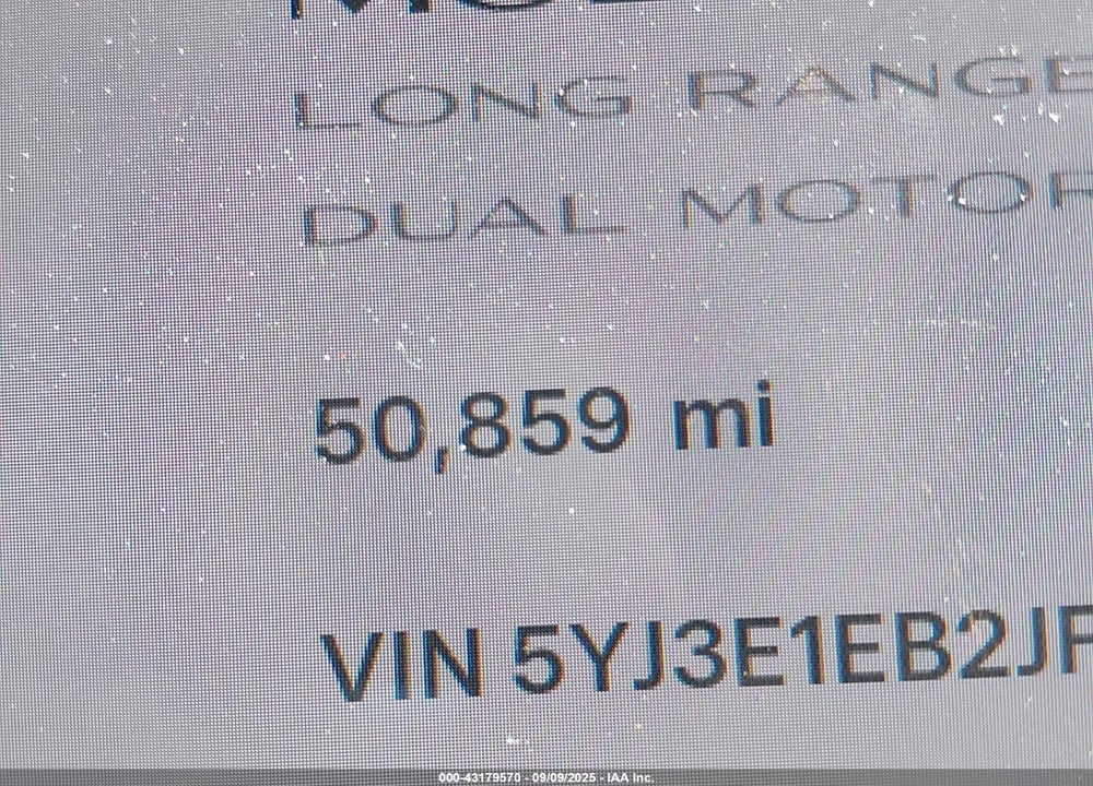 2018 TESLA MODEL 3 VIN: 5YJ3E1EB2JF112025
