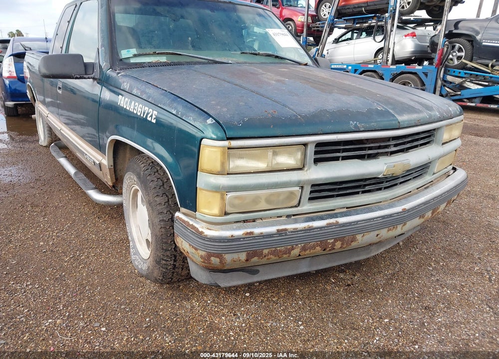 1998 CHEVROLET C1500 FLEETSIDE VIN: 2GCEC19R6W1108527