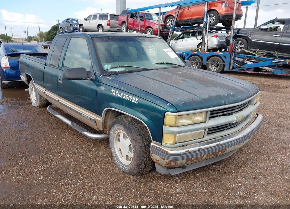 1998 CHEVROLET C1500 FLEETSIDE VIN: 2GCEC19R6W1108527