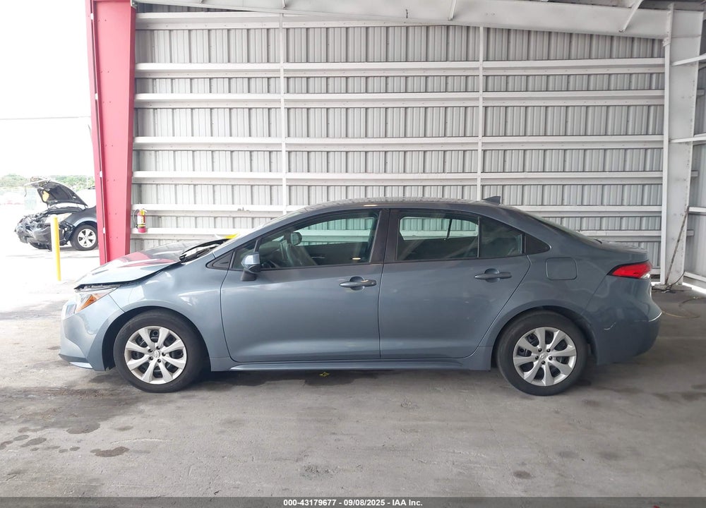 2021 TOYOTA COROLLA LE VIN: 5YFEPMAE5MP147851