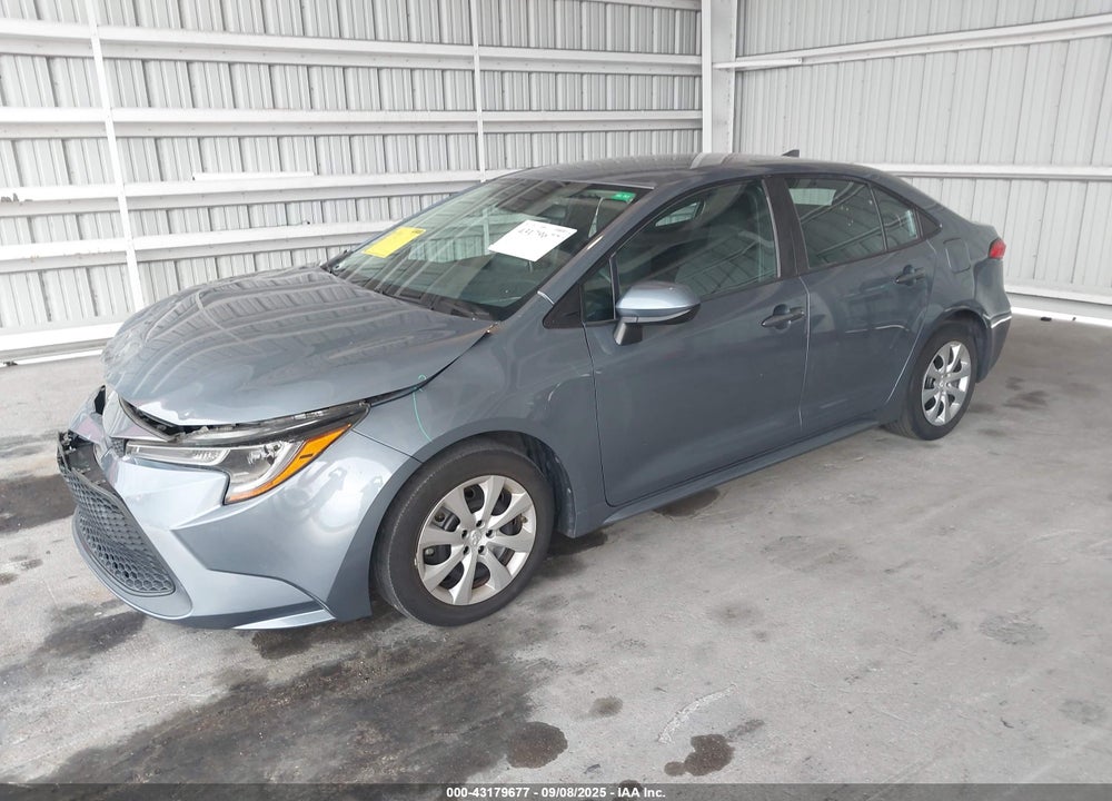 2021 TOYOTA COROLLA LE VIN: 5YFEPMAE5MP147851
