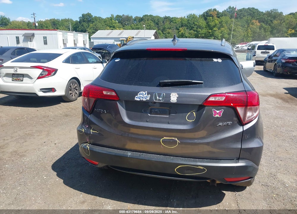 2017 HONDA HR-V VIN: 3CZRU6H76HM702973