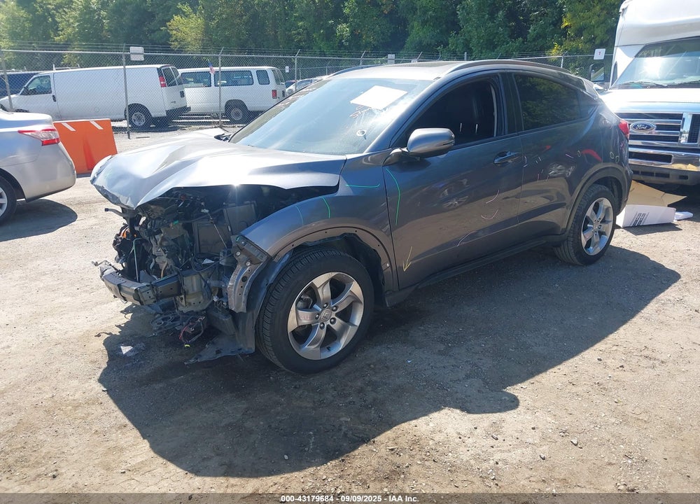2017 HONDA HR-V VIN: 3CZRU6H76HM702973