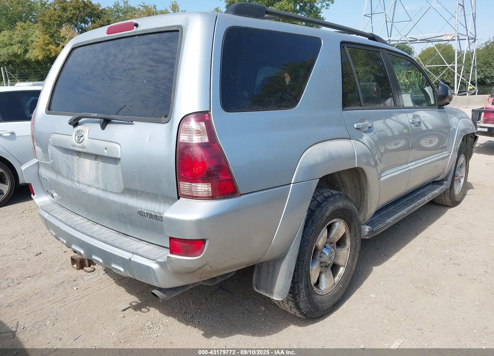 2005 TOYOTA 4RUNNER SR5 V6 VIN: JTEBU14R850056007