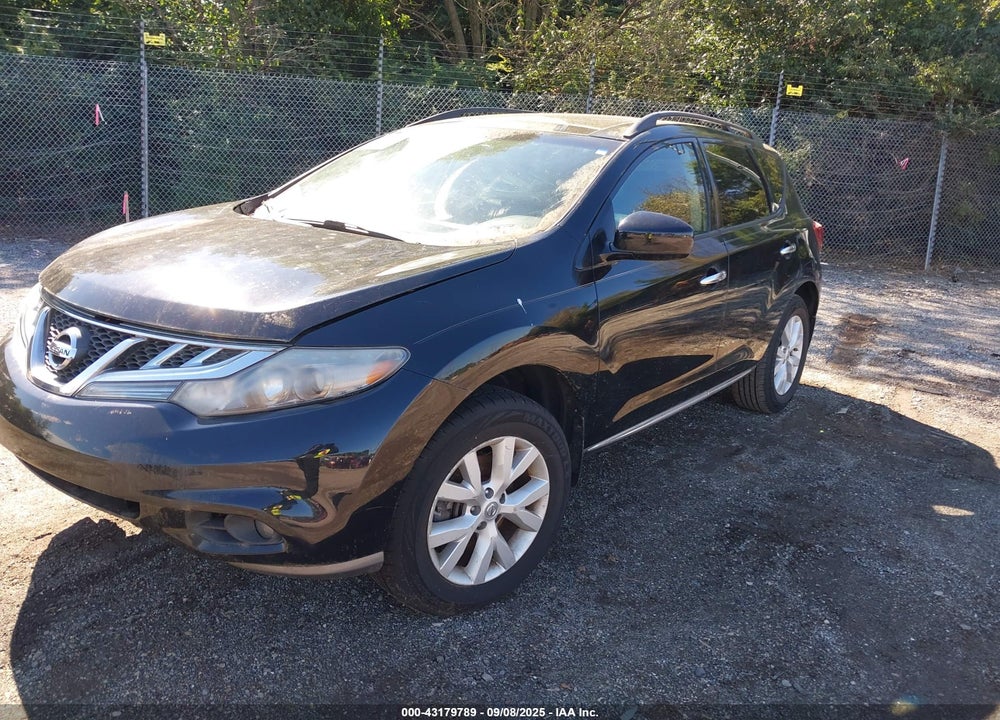 2012 NISSAN MURANO VIN: JN8AZ1MW8CW213119