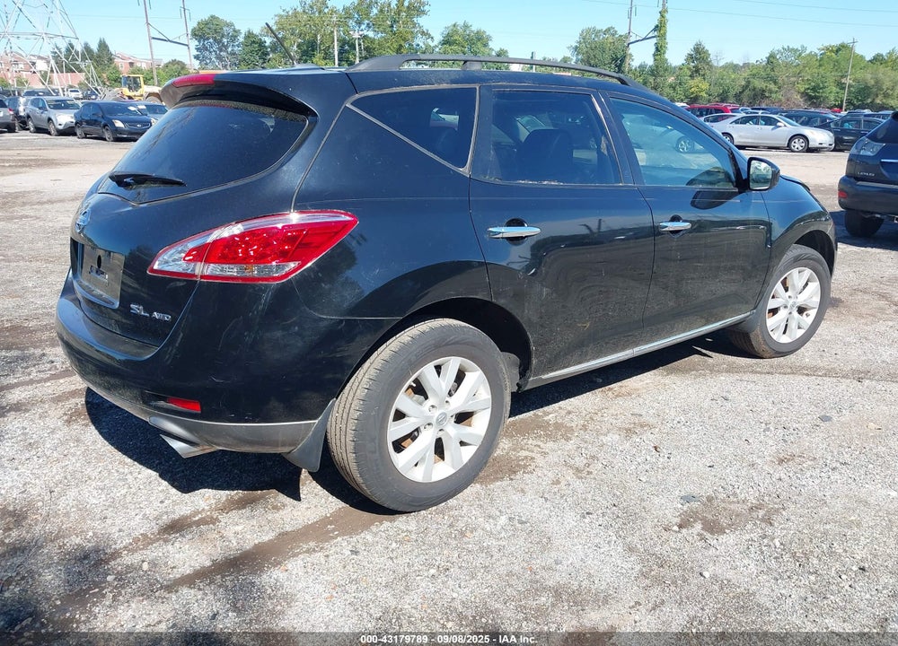 2012 NISSAN MURANO VIN: JN8AZ1MW8CW213119