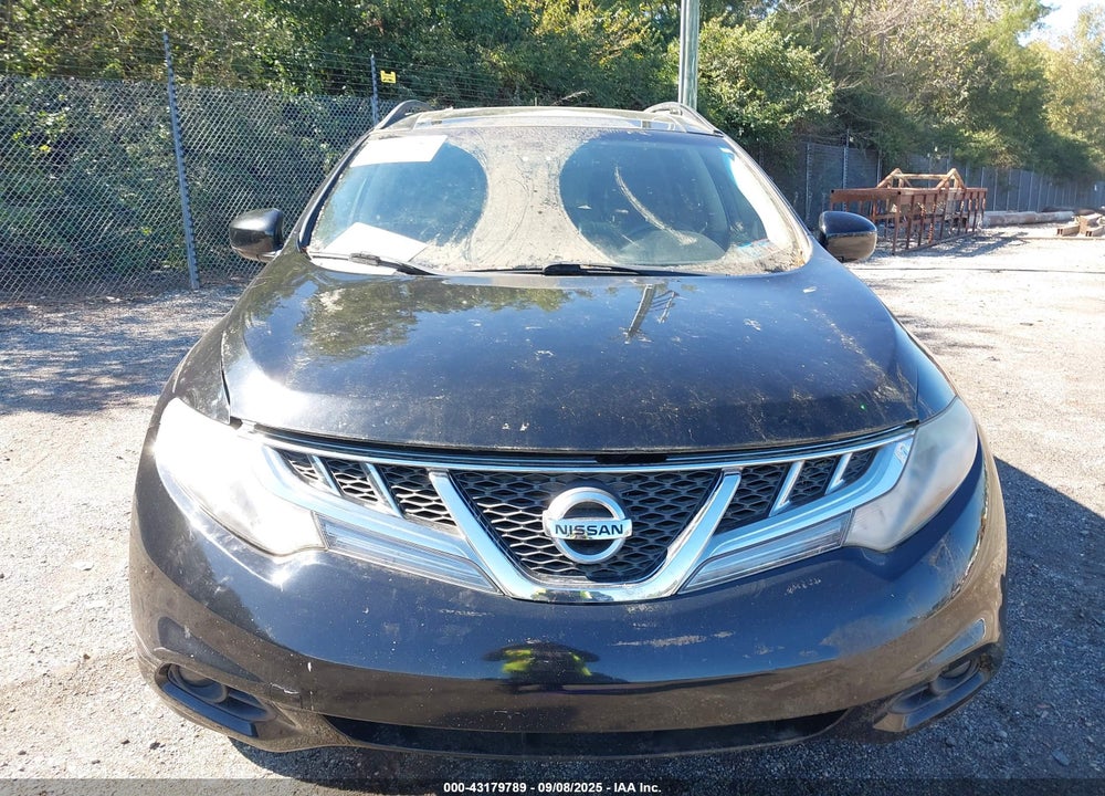 2012 NISSAN MURANO VIN: JN8AZ1MW8CW213119