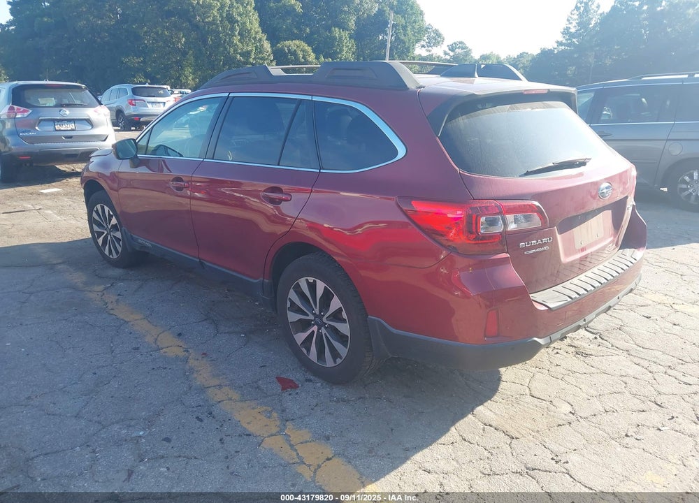2017 SUBARU OUTBACK VIN: 4S4BSANCXH3331055