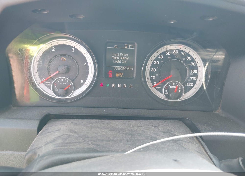2013 RAM 2500 VIN: 3C6UR5CL5DG612519