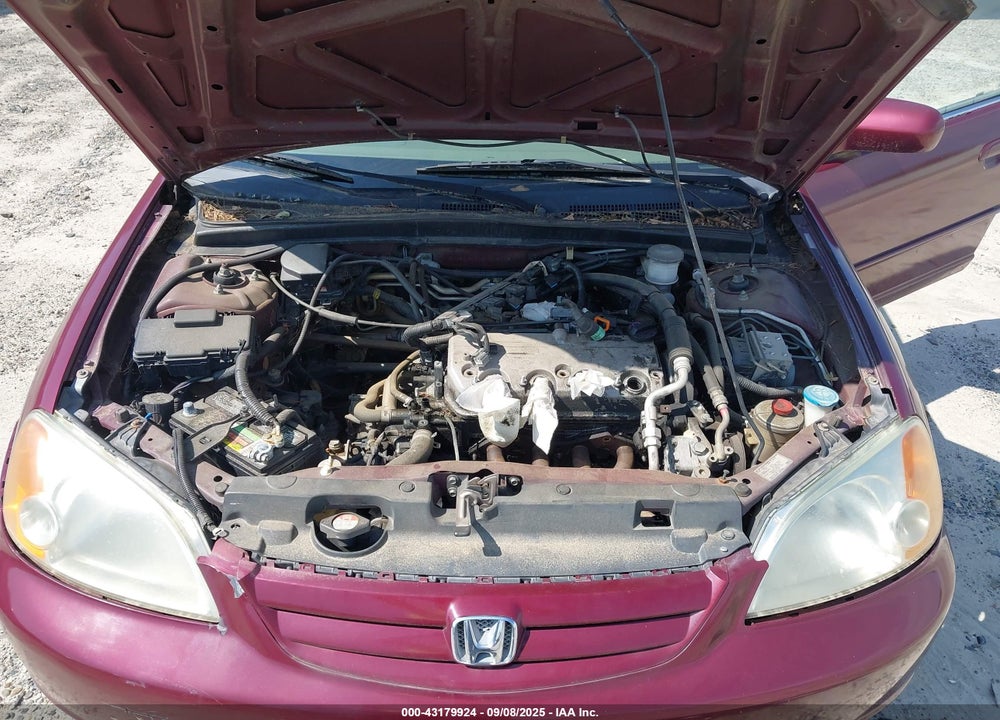 2002 HONDA CIVIC EX VIN: 2HGES26762H549315