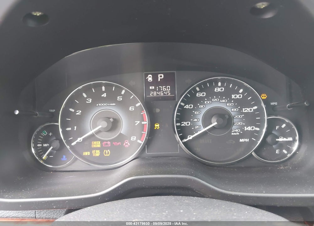 2010 SUBARU LEGACY 2.5I LIMITED VIN: 4S3BMBK63A3217679