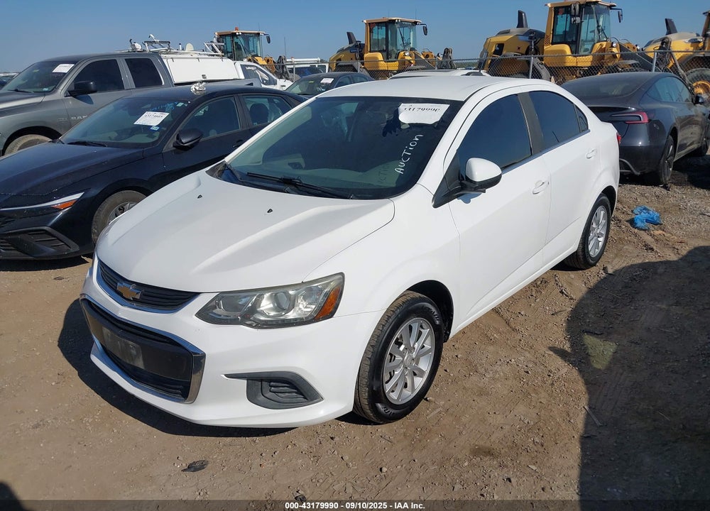 2017 CHEVROLET SONIC VIN: 1G1JD5SH6H4115160