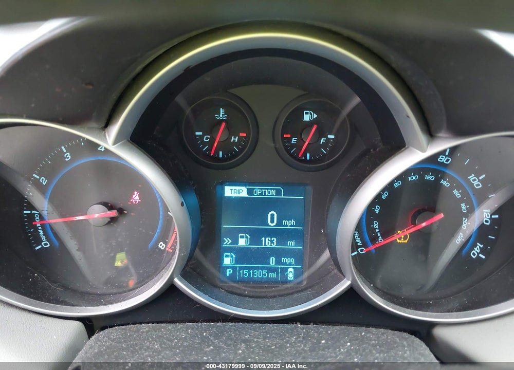 2013 CHEVROLET CRUZE VIN: 1G1PA5SH2D7265374