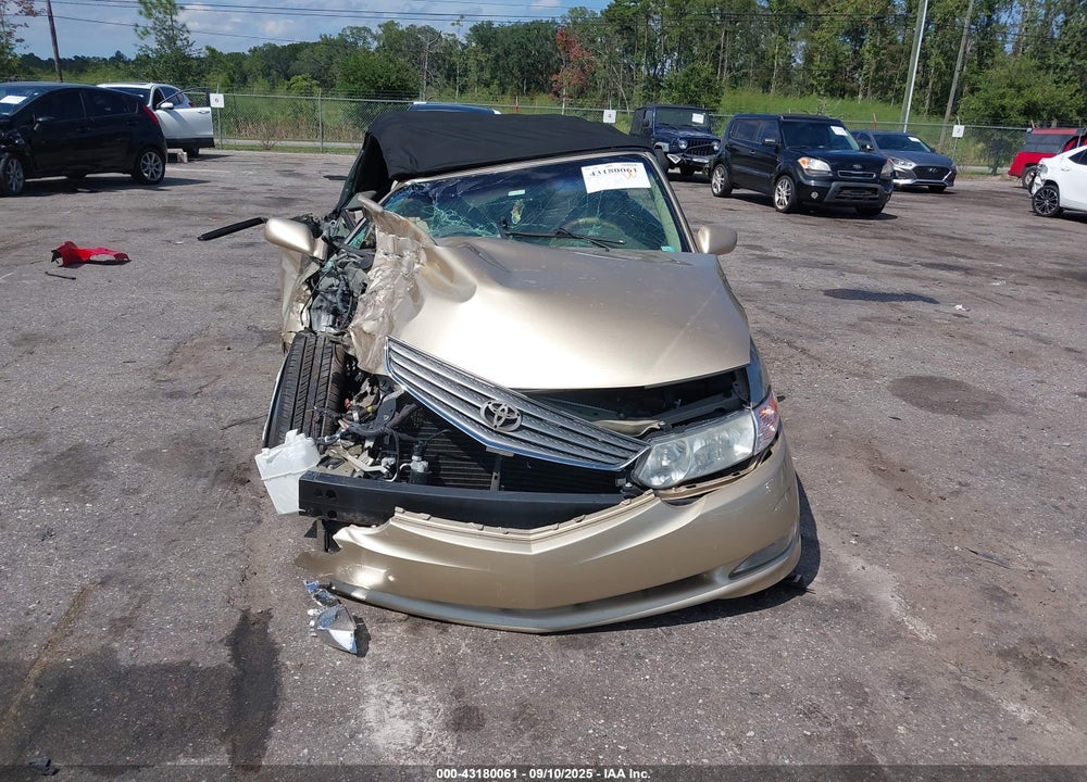 2003 TOYOTA CAMRY SOLARA SLE V6 VIN: 2T1FF28P93C608129