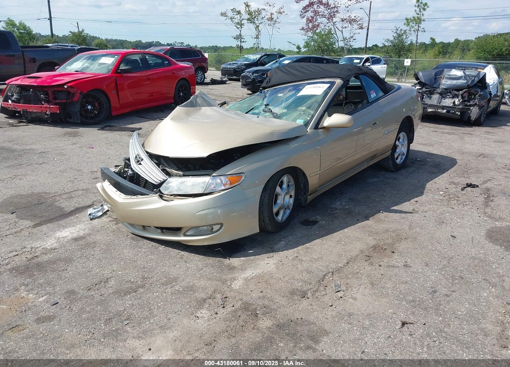 2003 TOYOTA CAMRY SOLARA SLE V6 VIN: 2T1FF28P93C608129