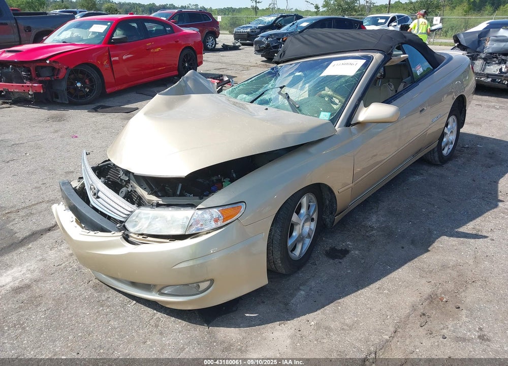 2003 TOYOTA CAMRY SOLARA SLE V6 VIN: 2T1FF28P93C608129