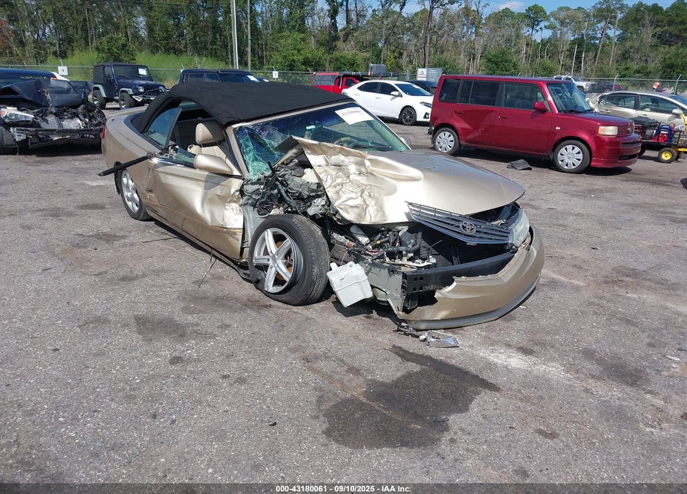 2003 TOYOTA CAMRY SOLARA SLE V6 VIN: 2T1FF28P93C608129