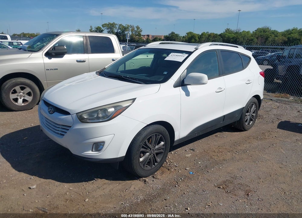 2014 HYUNDAI TUCSON SE VIN: KM8JU3AG9EU879547