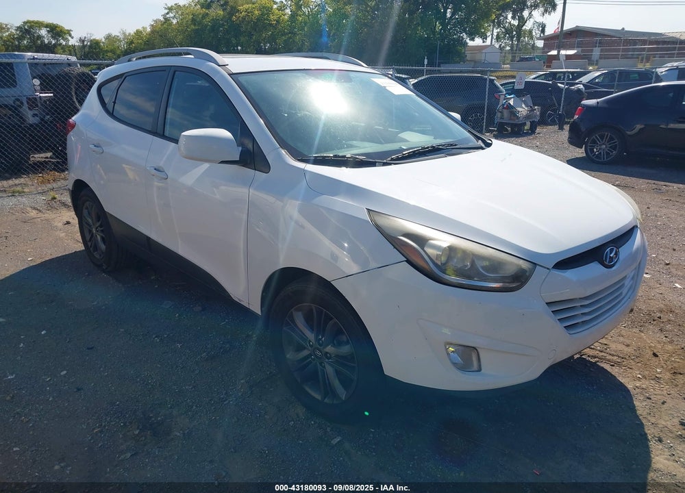 2014 HYUNDAI TUCSON SE VIN: KM8JU3AG9EU879547