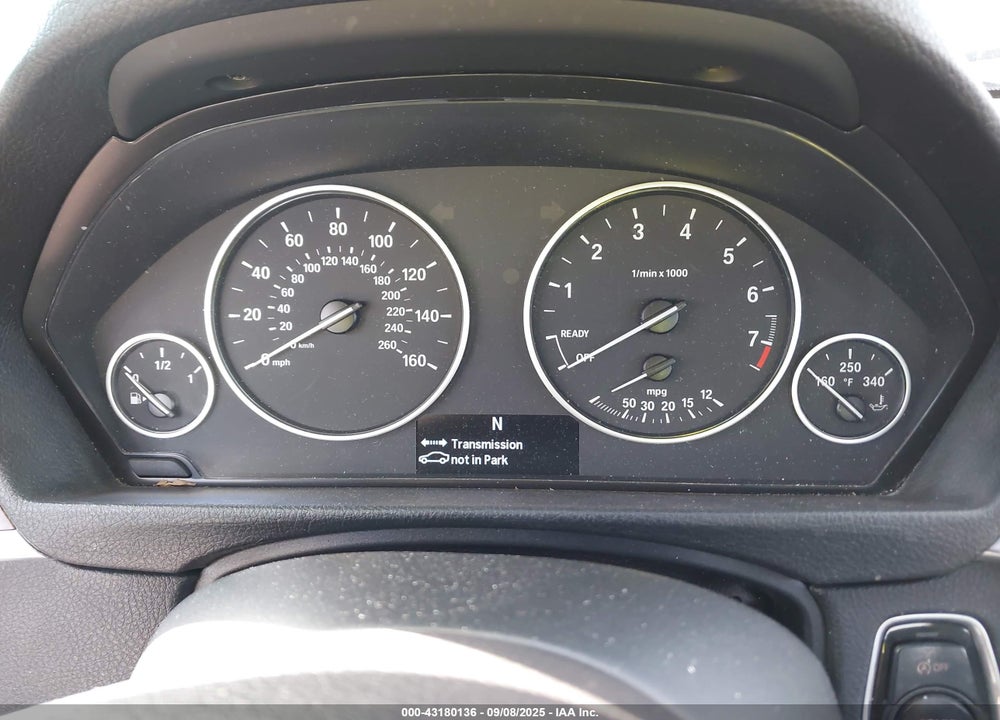 2013 BMW 3 SERIES VIN: WBA3B3C5XDJ810099