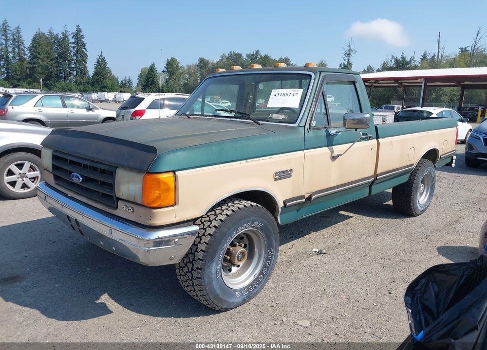 1987 FORD F250 VIN: 2FTFF25N1HCA70815