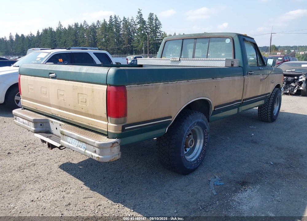 1987 FORD F250 VIN: 2FTFF25N1HCA70815