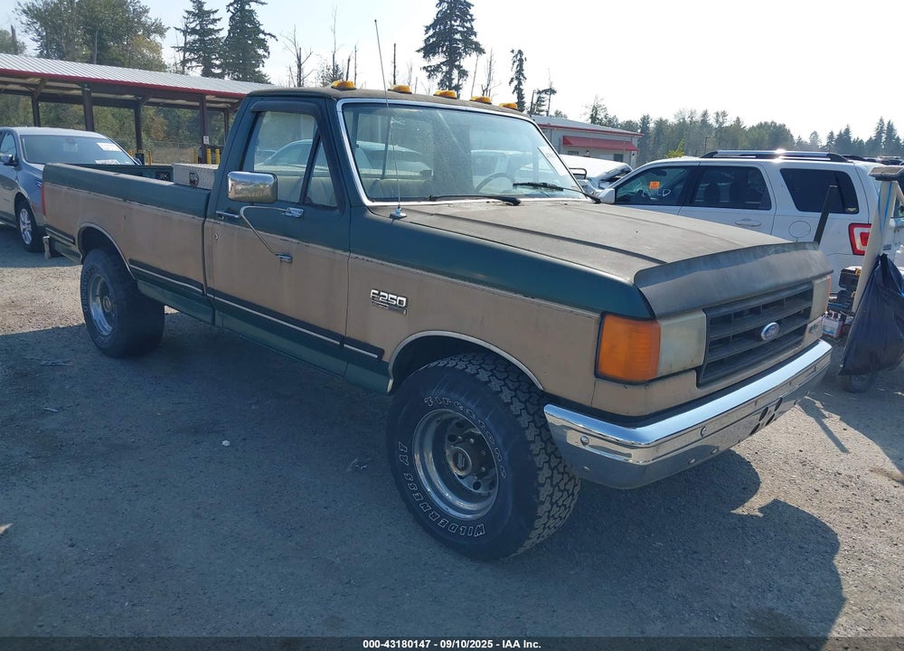 1987 FORD F250 VIN: 2FTFF25N1HCA70815