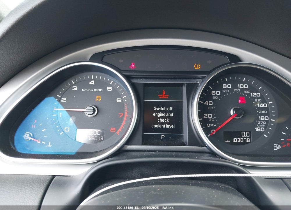 2014 AUDI Q7 VIN: WA1DGAFE2ED012120